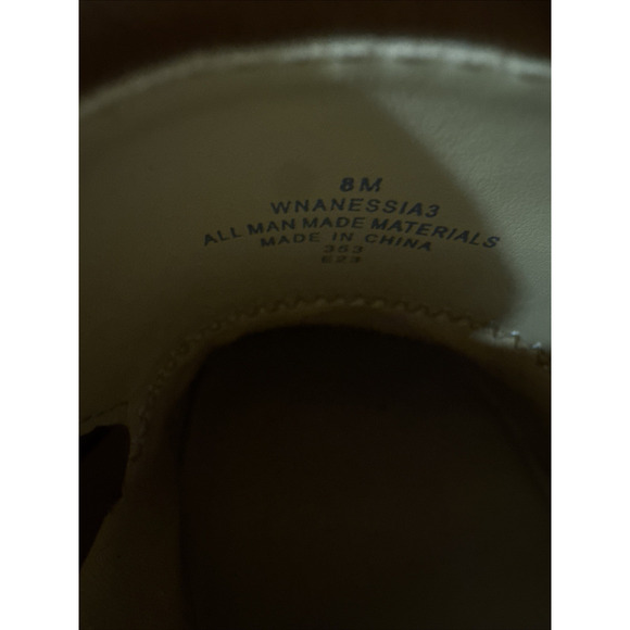 Nine West  Block Heel Penny Loafer - Women's 8 M Brown - Picture 8 of 8